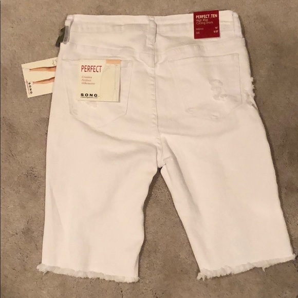 SONG Perfect Ten HighRise Stretch Jean Cycle Short - Picture 2 of 7